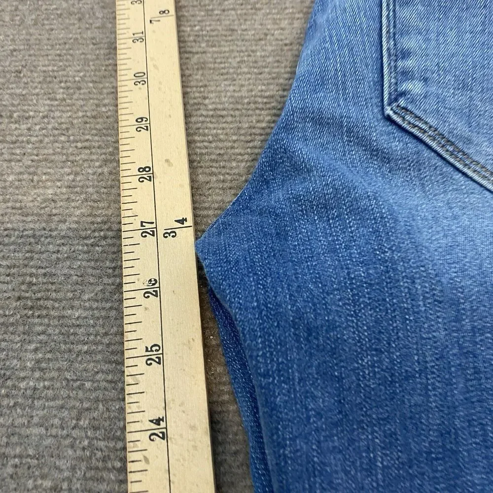 FRAME Jeans Womens 26 Blue‎ Denim Le Skinny de Jeanne Crop Distressed Stretch